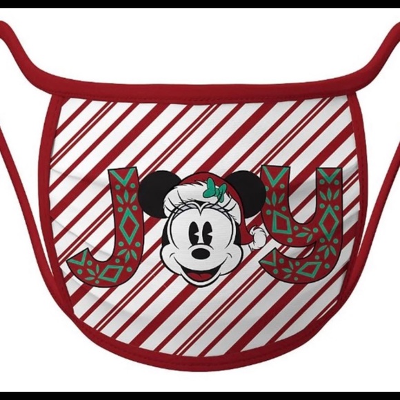 Disney Parks Girls Christmas Hoodie and Face Mask - Picture 2 of 6